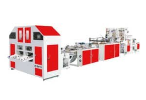 With Core Bag on Roll Bag Making Machine