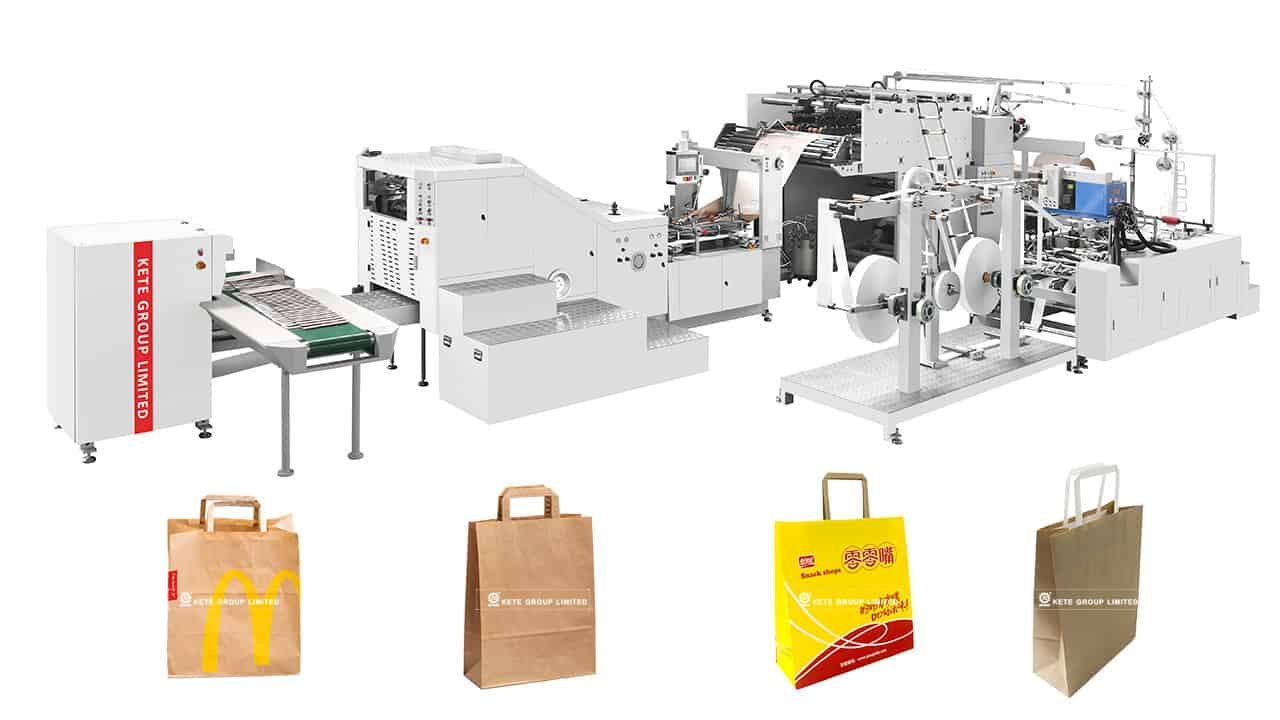 Paper Carry Bag Making Machine